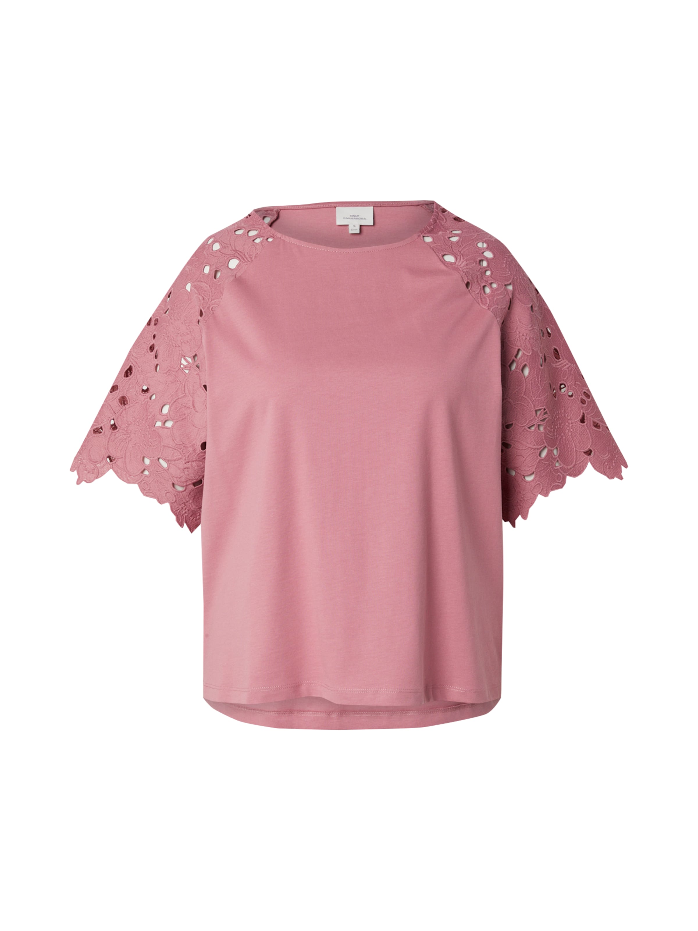 ONLY Carmakoma T-shirt 'CARLina' en rose ancienne, Vue avec produit