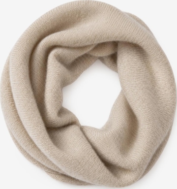 Alster Herz Silmukkahuivi 'KIRUNA' värissä beige: etupuoli