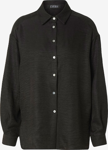 Estelou - Blusa em preto: frente