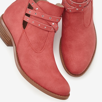 LASCANA Ankle Boots in Rot