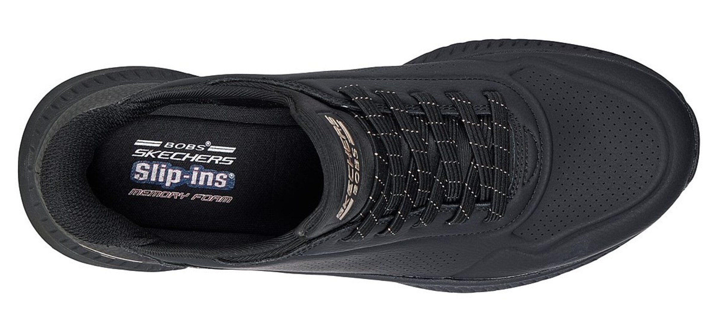 SKECHERS Slip-Ons in Black