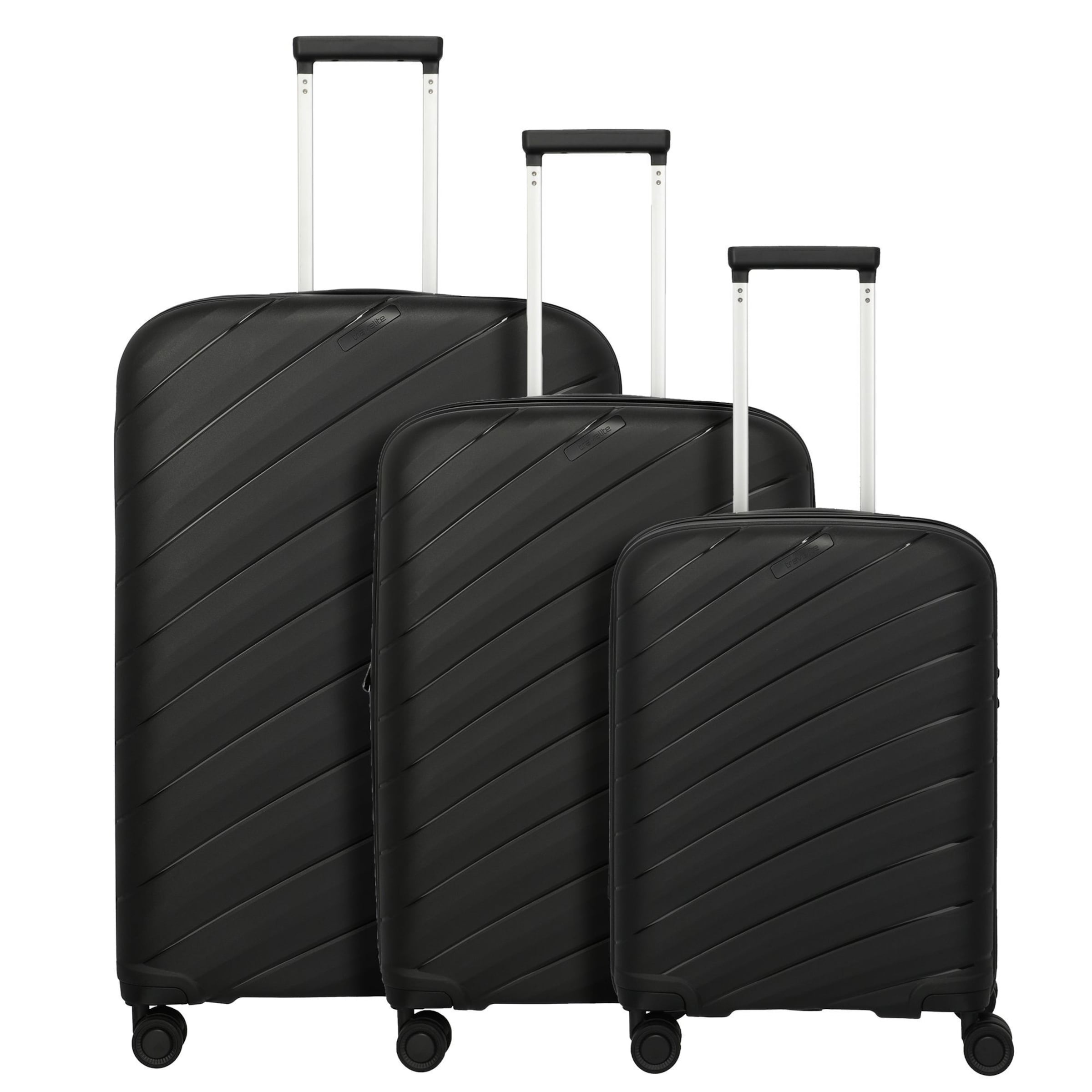 Ensemble de bagages 'Burano' TRAVELITE en noir : devant