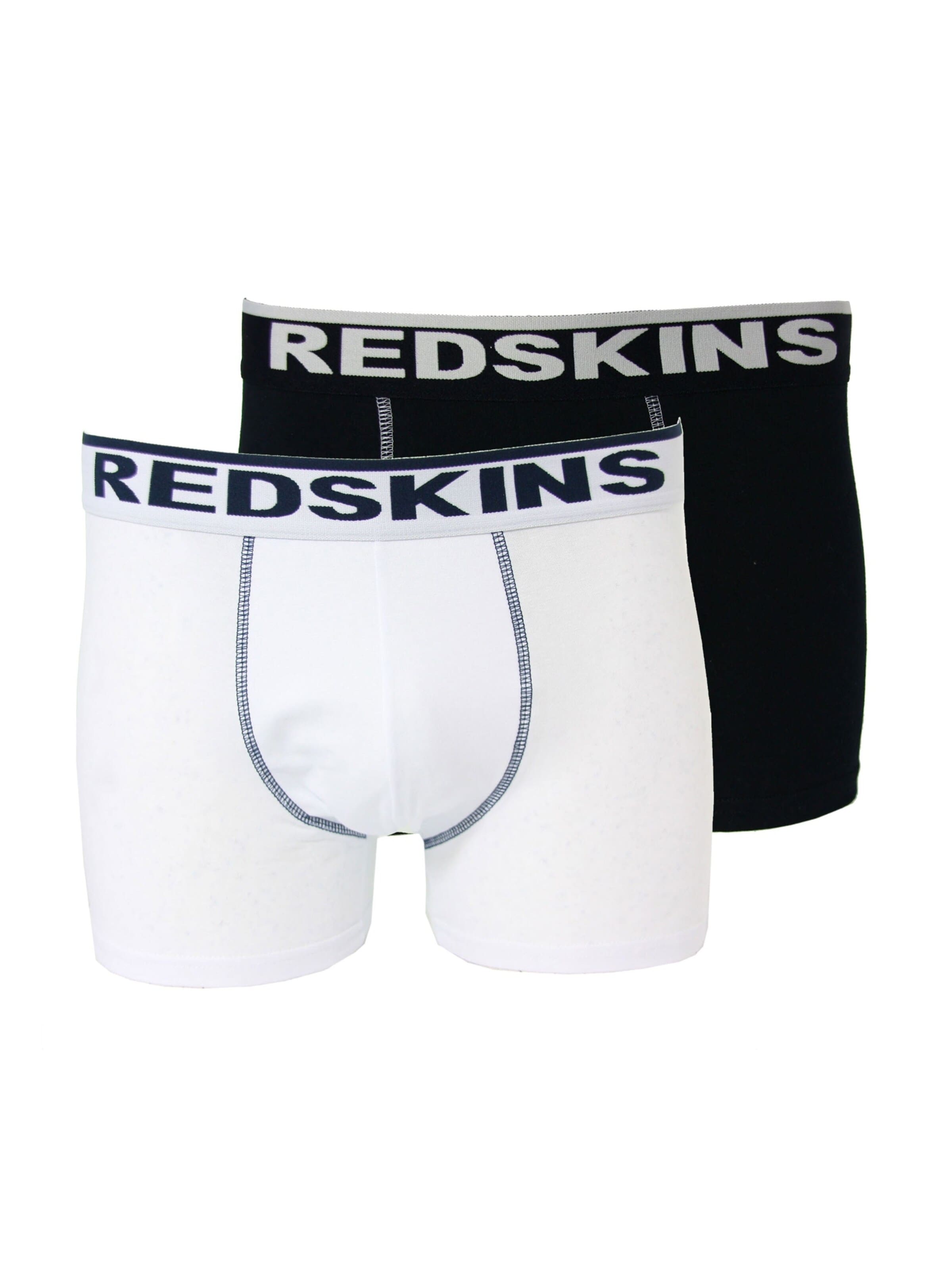 REDSKINS - Calzoncillo boxer en negro: frente