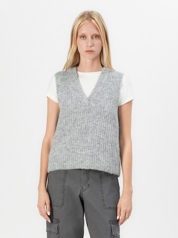 VERO MODA - Jersey 'VMNOVAH' en gris: frente