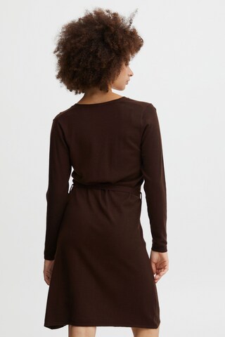 ICHI Dress 'Ihkava' in Brown