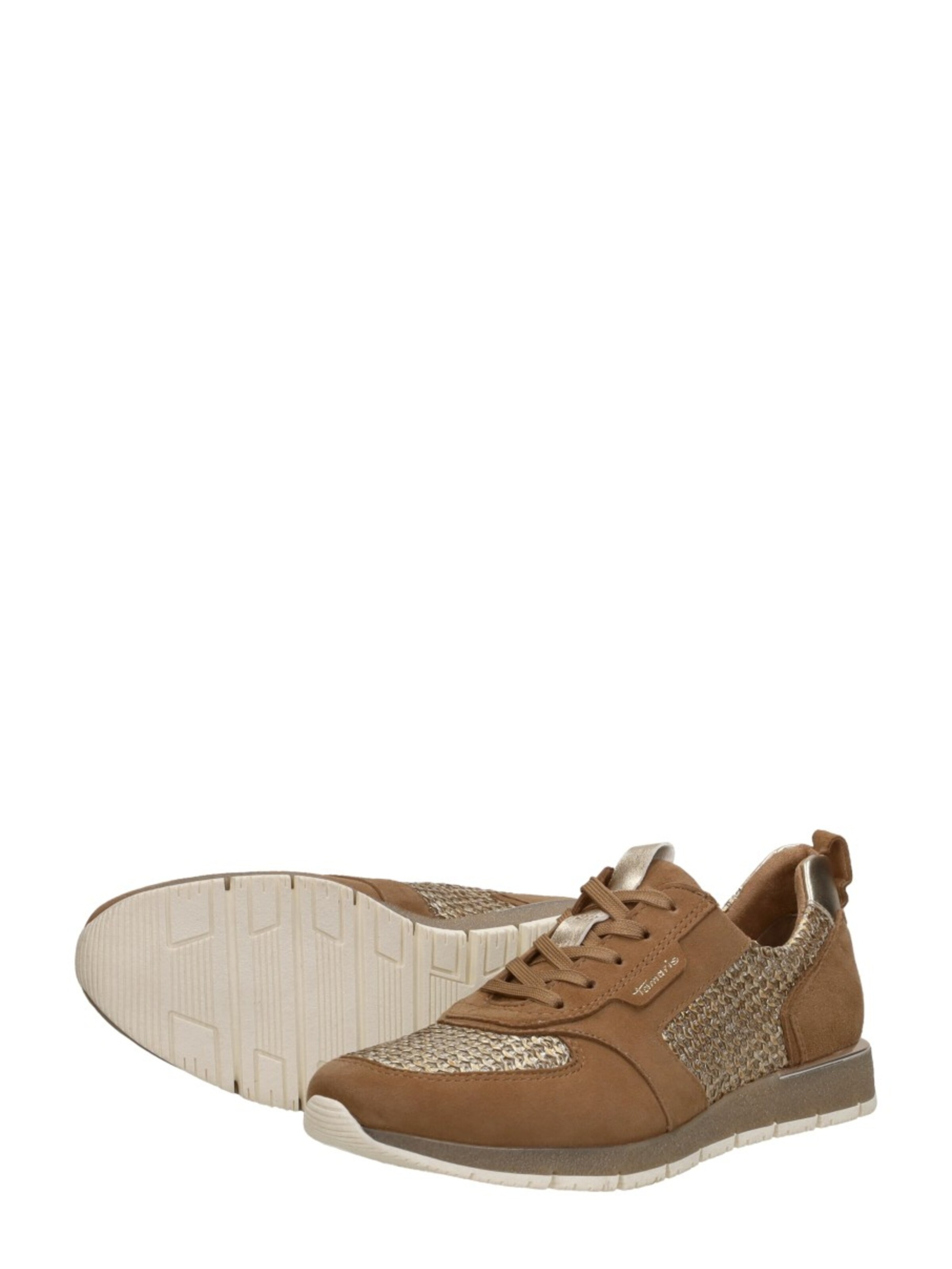 Tamaris Sneakers laag 'Sneakers Laag' in Bruin