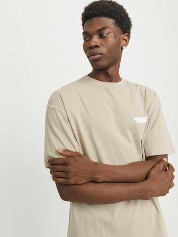 JACK & JONES Shirt in Beige
