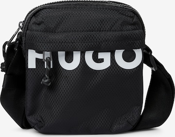 HUGO Umhängetasche in Schwarz: Vorderseite