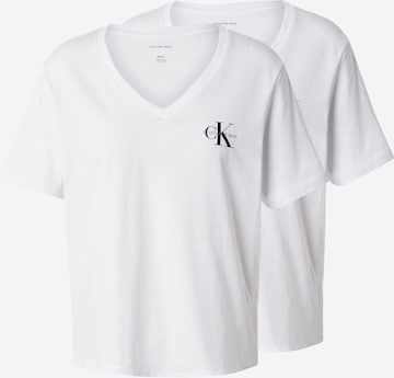 Calvin Klein Jeans Футболка в Белый: спереди