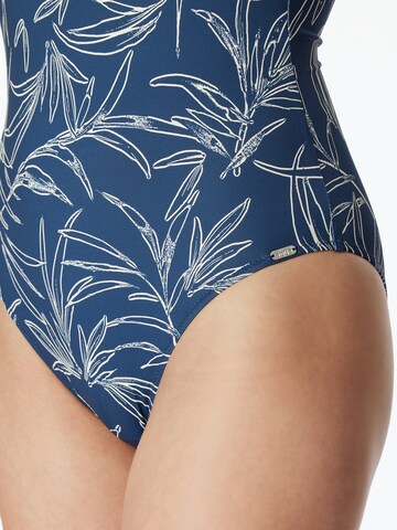 SCHIESSER Swimsuit ' Ocean Swim ' in Blue