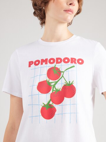 PIECES Shirt 'PCPOMA' in White