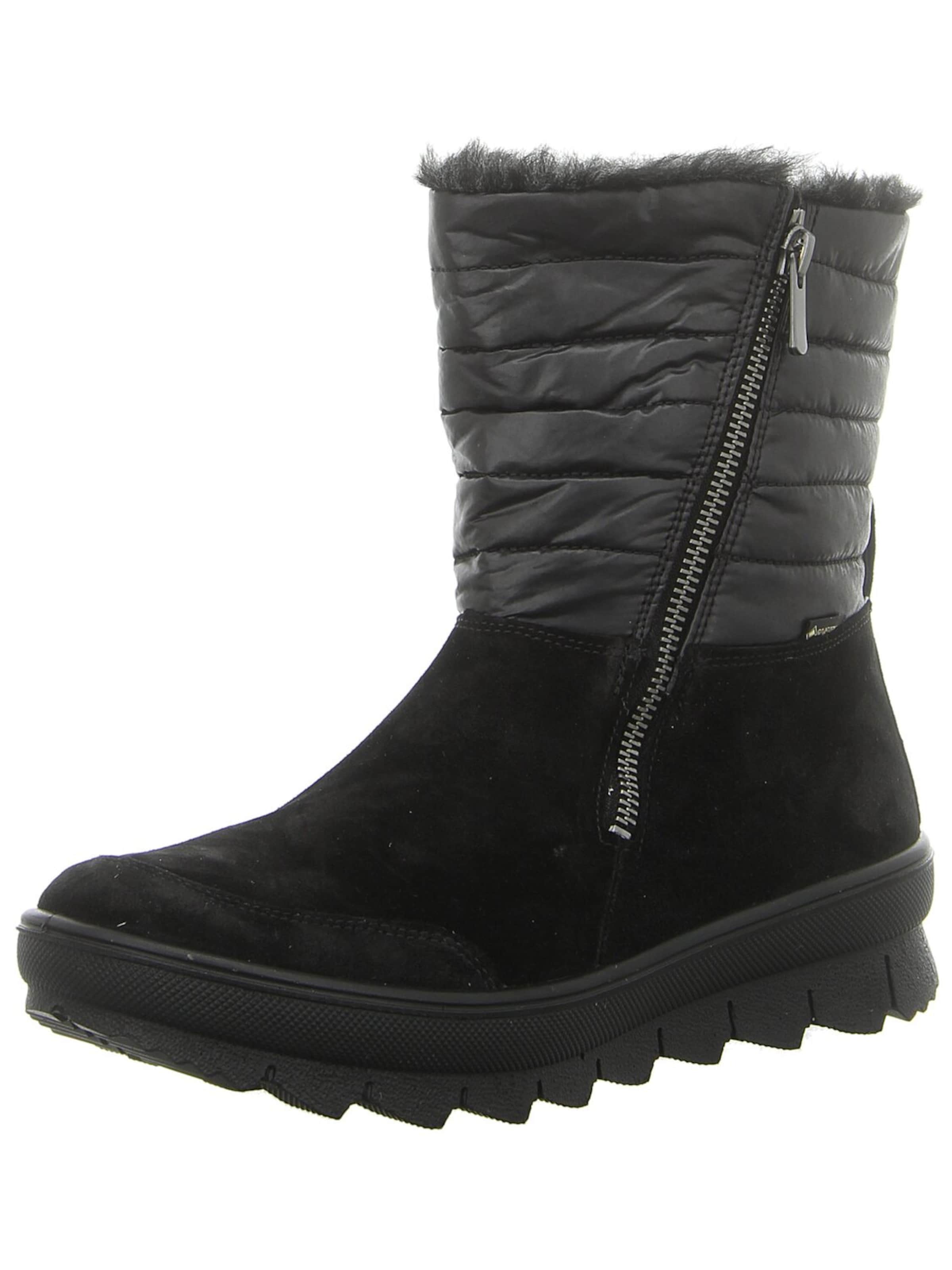 Legero Ankle Boots 'Damen Stiefelette 2-009900-0000 Materialmix in schwarz' in Black: front