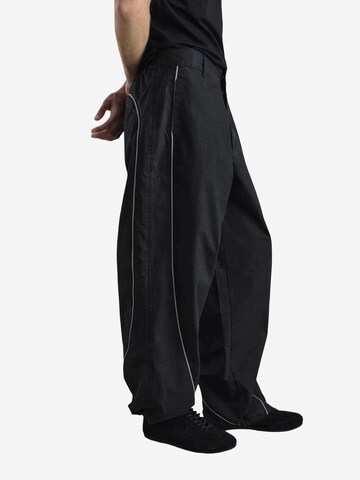 Giesto Skinny Hlače 'Hose' | črna barva