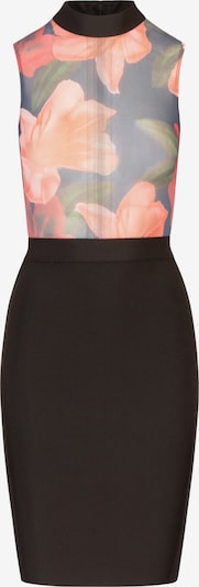 Trumpa kokteilinė suknelė iš Kraimod, spalva – oranžinė / juoda, Prekių apžvalga