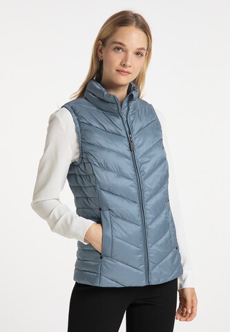 Gilet di DreiMaster Klassik in grigio: frontale