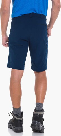 Schöffel Slimfit Shorts in Blau