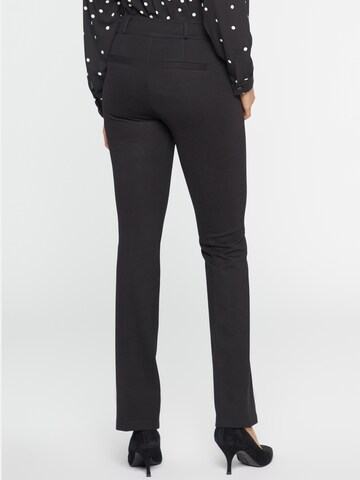 NYDJ Regular Pleated Pants in Black