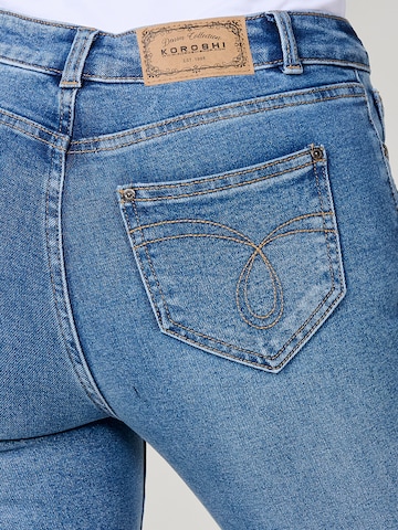 KOROSHI Skinny Jeans in Blau
