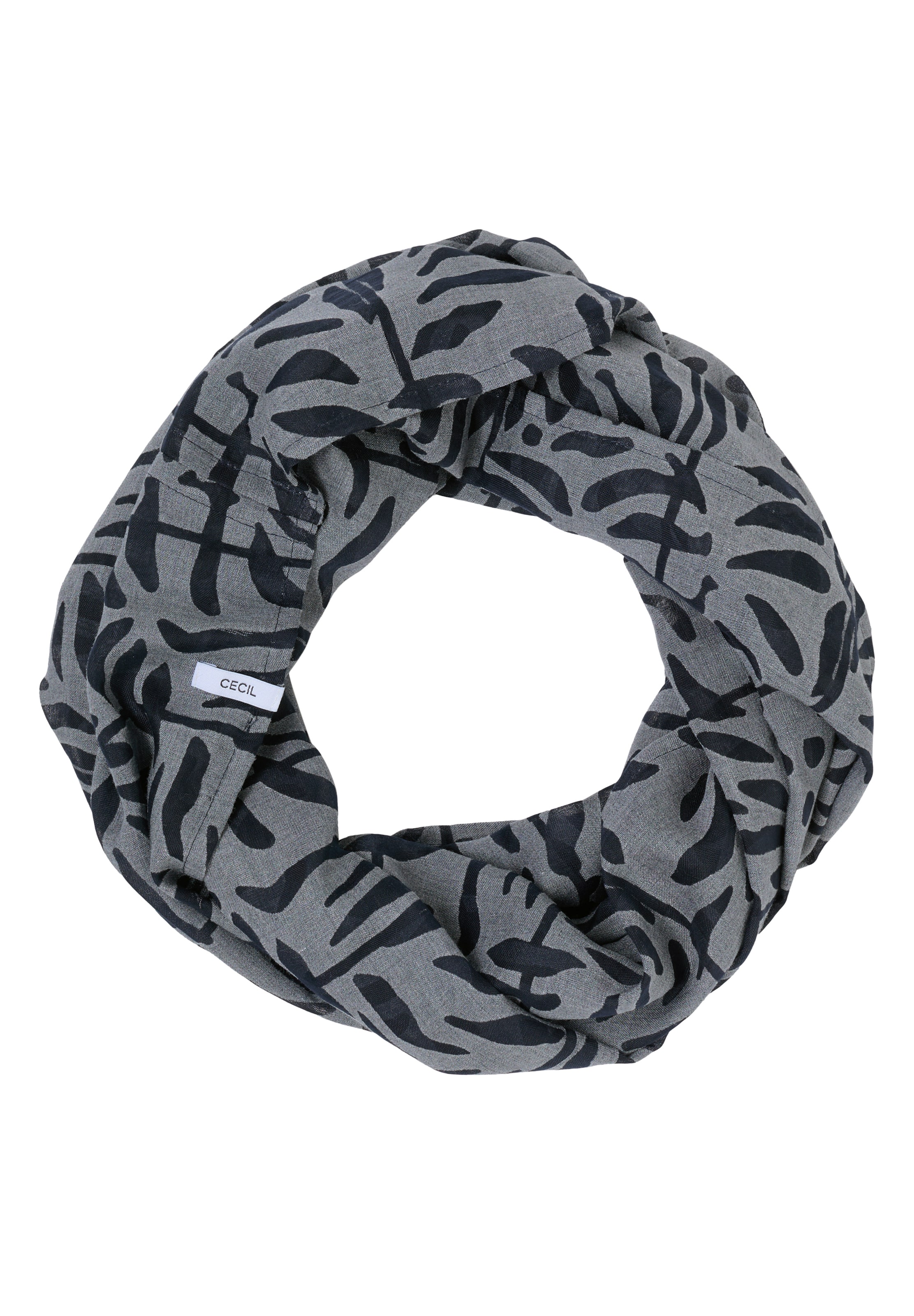 CECIL Schal in Blau: Vorderseite