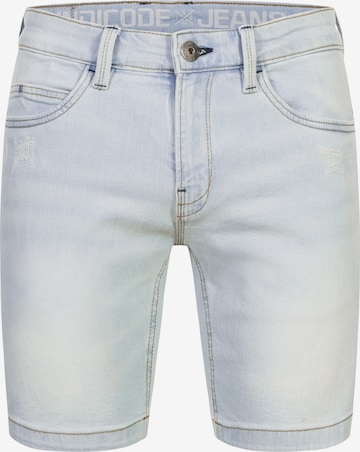 Jean 'Fly' INDICODE JEANS en bleu : devant