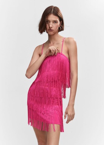 MANGO Cocktailjurk 'Charles' in Roze: voorkant