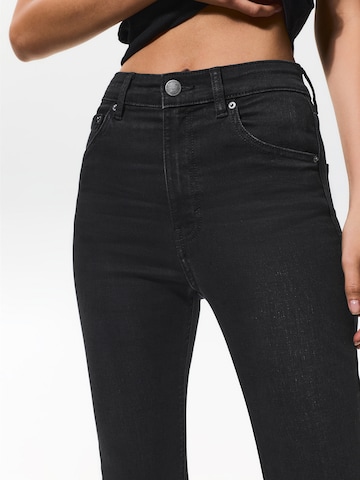 Pull&Bear Skinny Jeansy w kolorze czarny