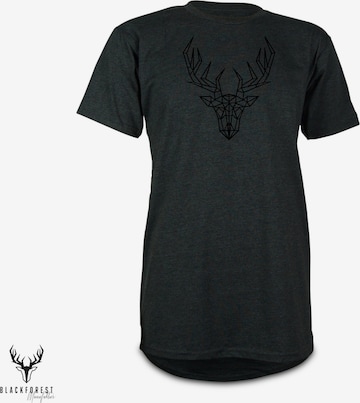 Blackforest Manufaktur T-Shirt in Grau: front