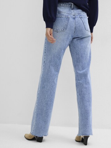 bonprix Loosefit Jeans in Blauw