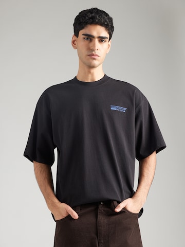 Woodbird Tričko 'Beam Wobble' - Čierna