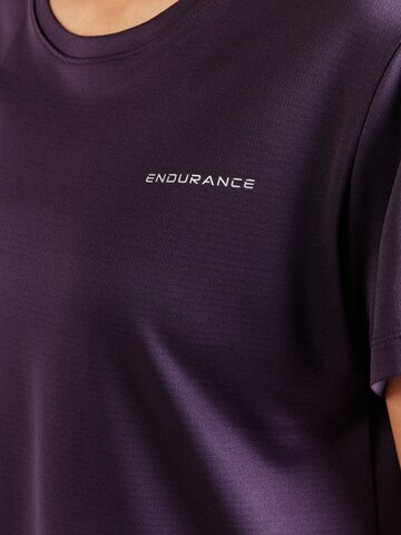 ENDURANCE Λειτουργικό μπλουζάκι 'Vista' σε λιλά