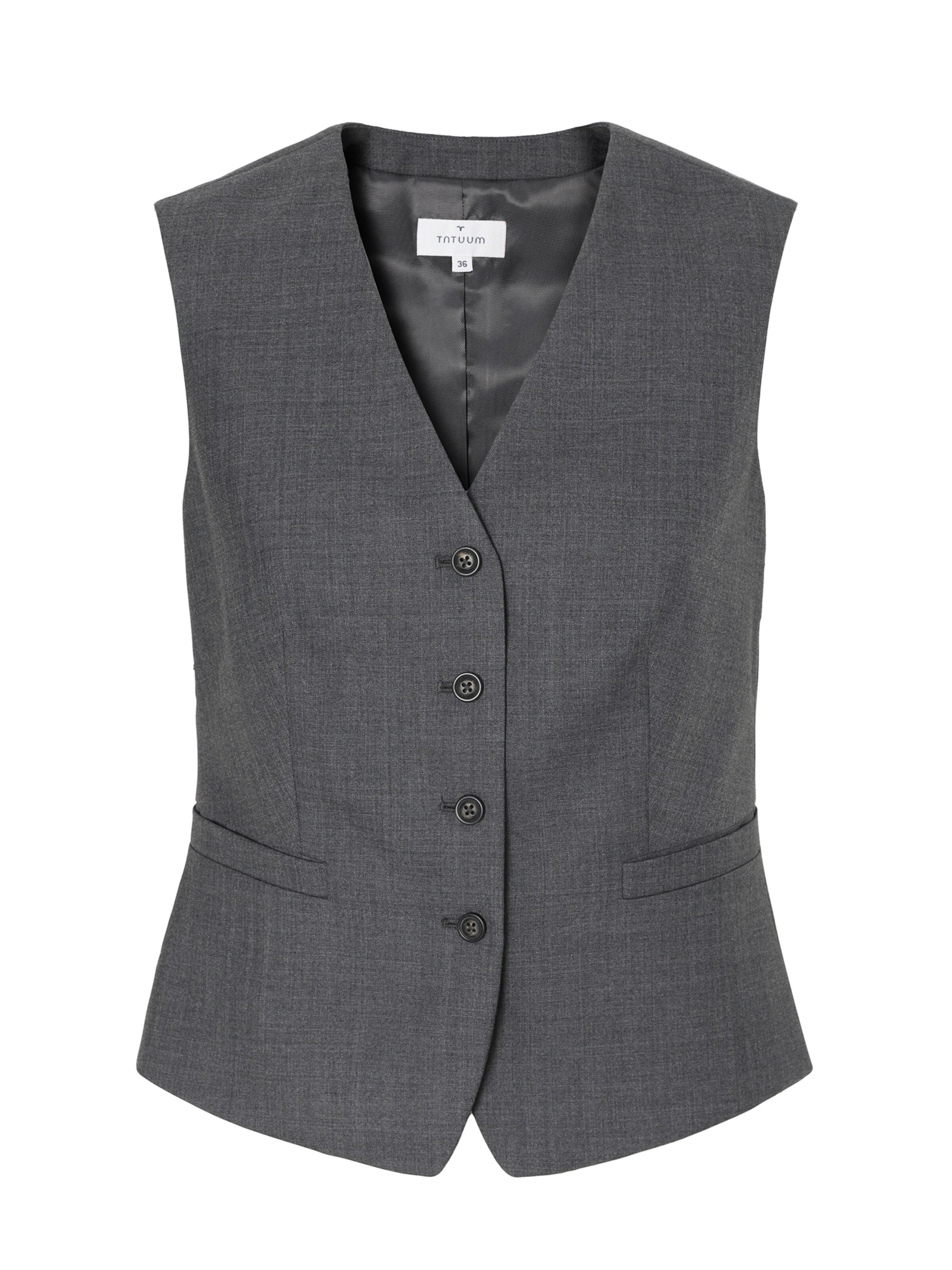 Gilet da completo 'Ronita 1' di TATUUM in grigio: frontale