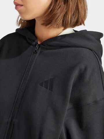 ADIDAS SPORTSWEAR Αθλητική ζακέτα φούτερ 'ALL SZN' σε μαύρο