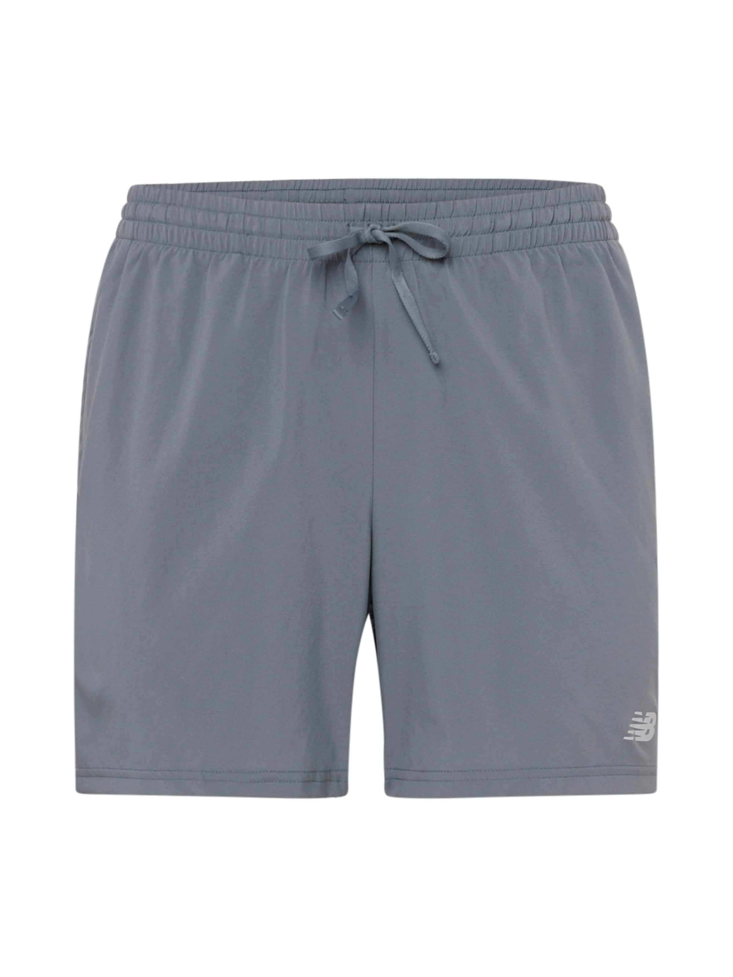 new balance Спортивные штаны в Серый: спереди