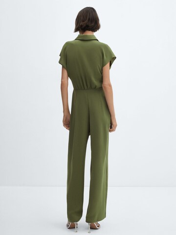 MANGO Jumpsuit 'Juani' in Green