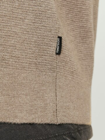 JACK & JONES Sweater 'Blamilano' in Beige