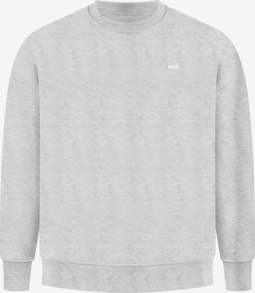 Sweat-shirt 'Riven' Smilodox en gris : devant