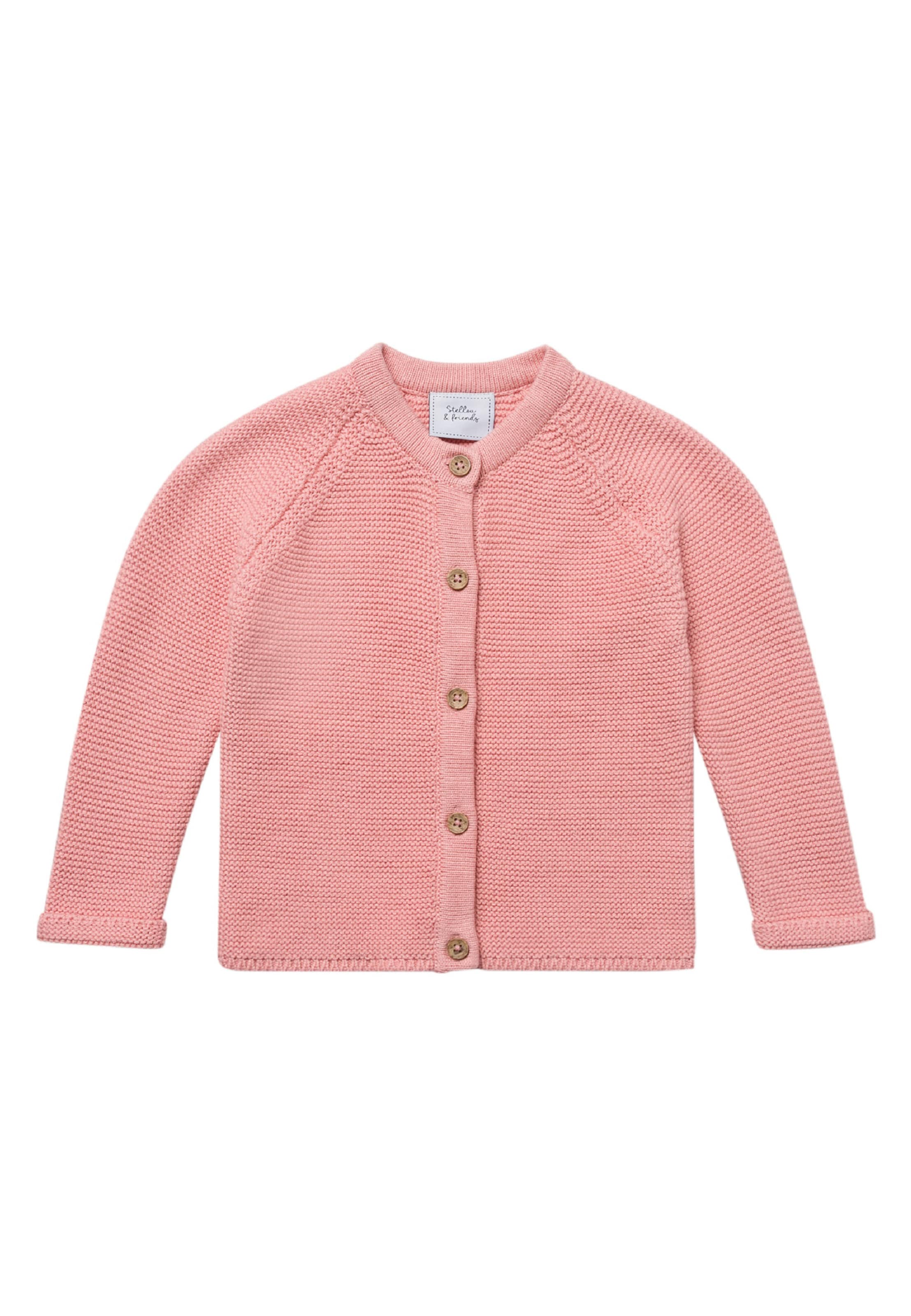 Cardigan Stellou & Friends en rose : devant