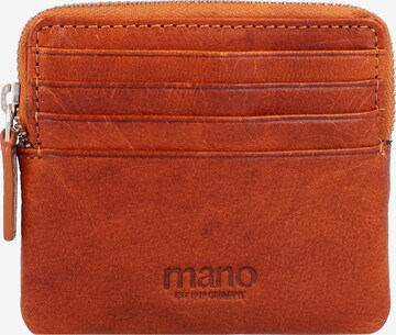 mano Wallet 'Don Pietro' in Brown: front