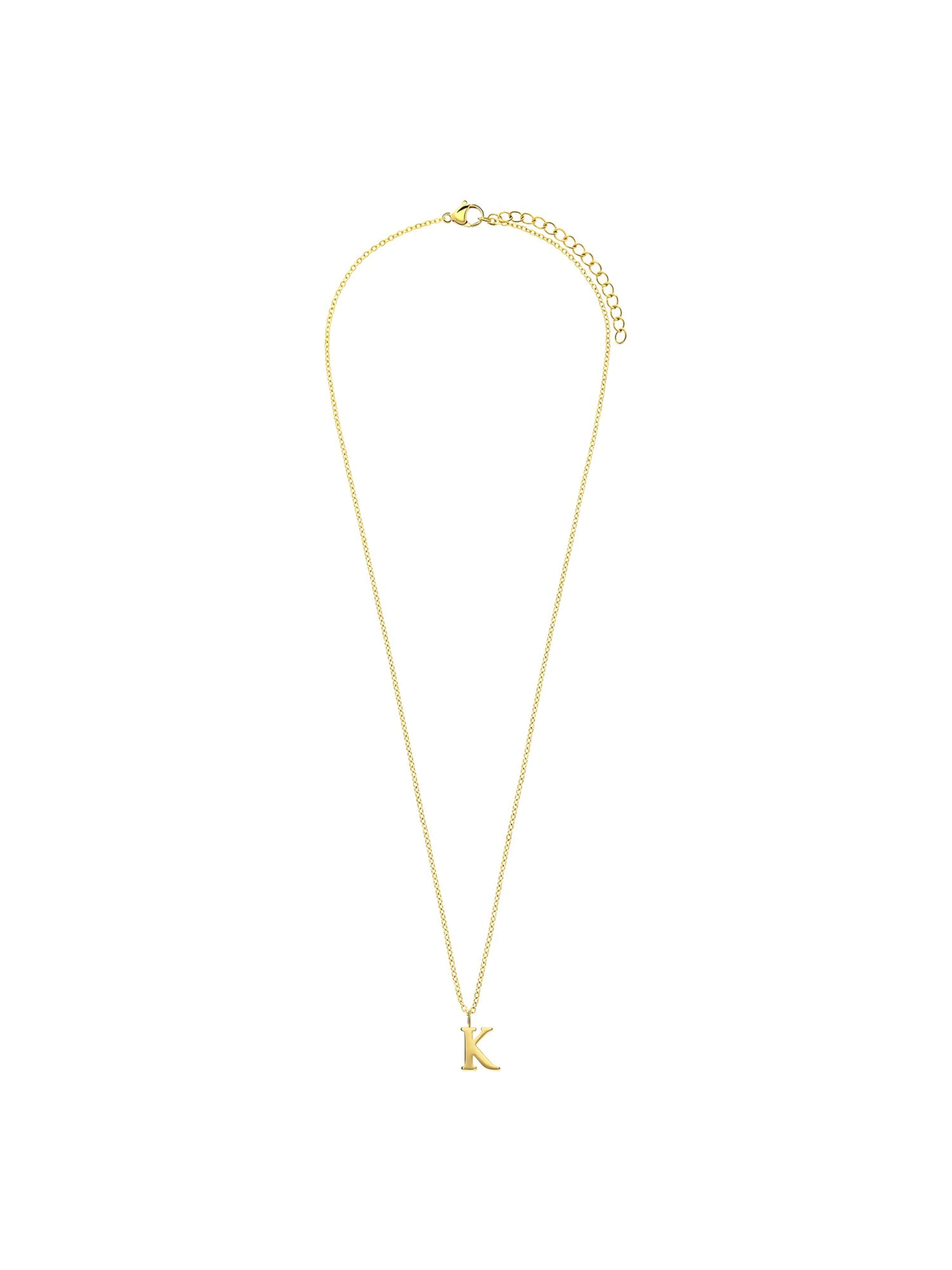 Lucardi Ketting in Goud: voorkant