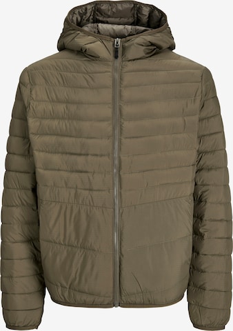 brūns JACK & JONES Starpsezonu jaka 'JJState': no priekšpuses