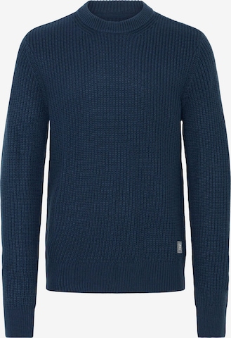 BLEND Strickpullover ' BHMRibi ' in Blau: Vorderseite