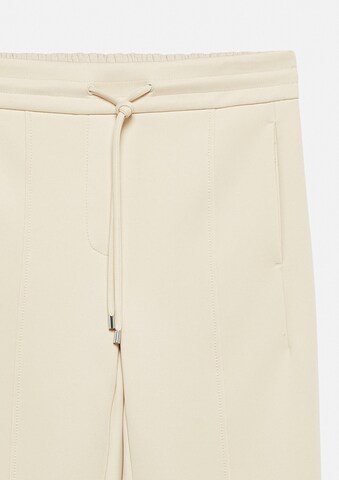 Regular Pantalon COMMA en beige