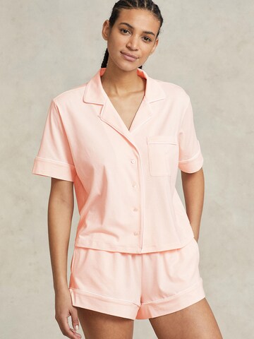 Polo Ralph Lauren Pyjama in Roze: voorkant