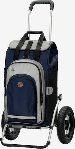 Trolley di Andersen Shopper in blu: frontale