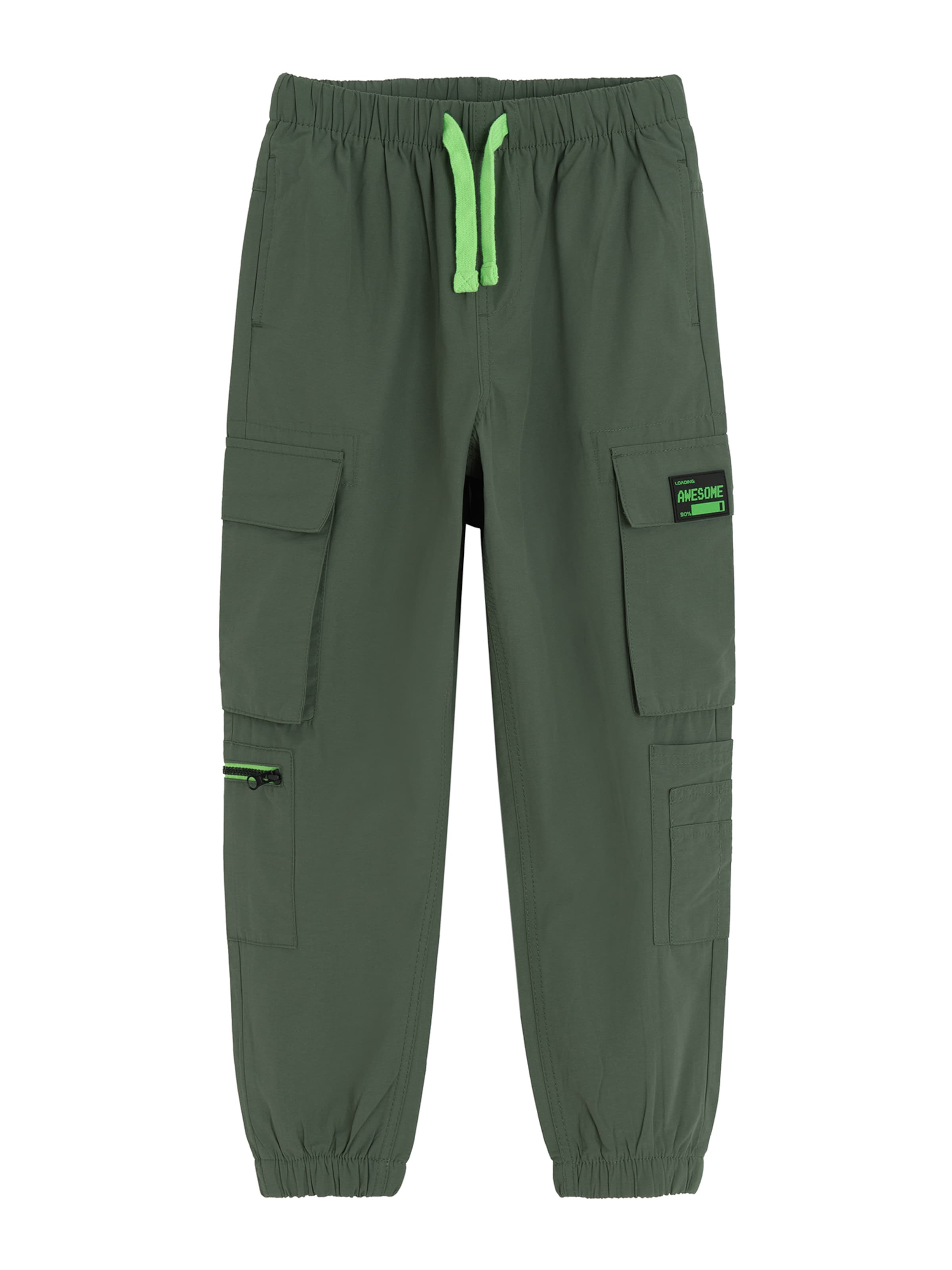 Cool Club Zúžený strih Nohavice - Zelená: predná strana