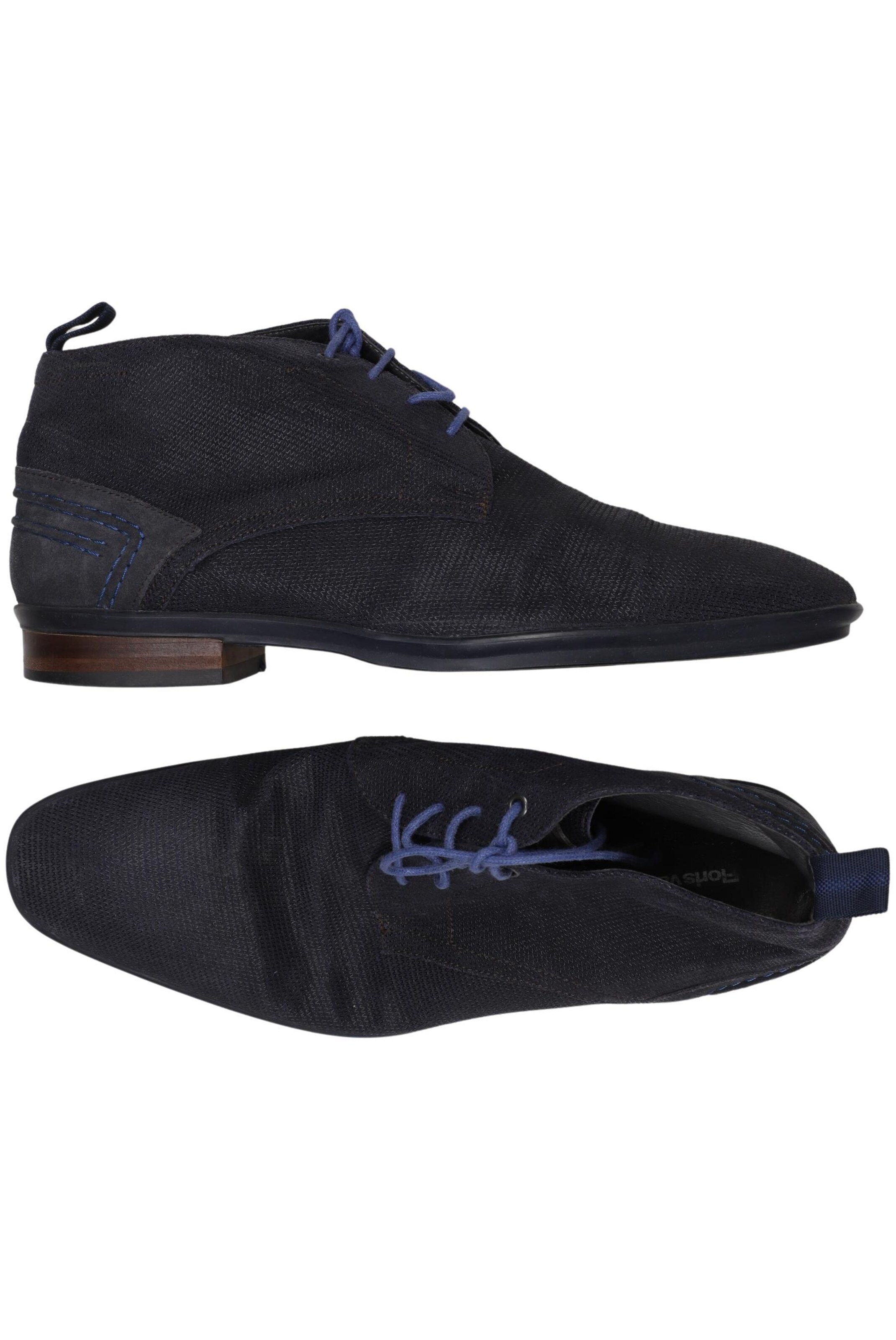 Floris van Bommel Stiefel 43,5 in Blau: Vorderseite