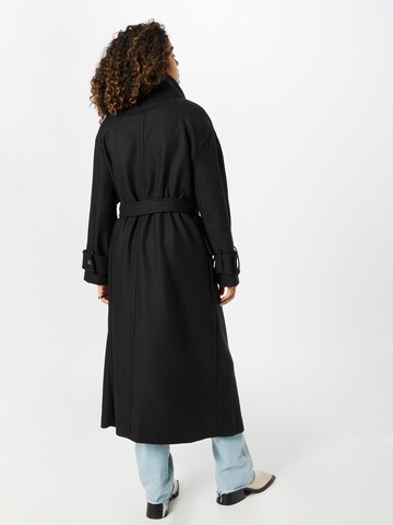 Manteau mi-saison Sisley en noir