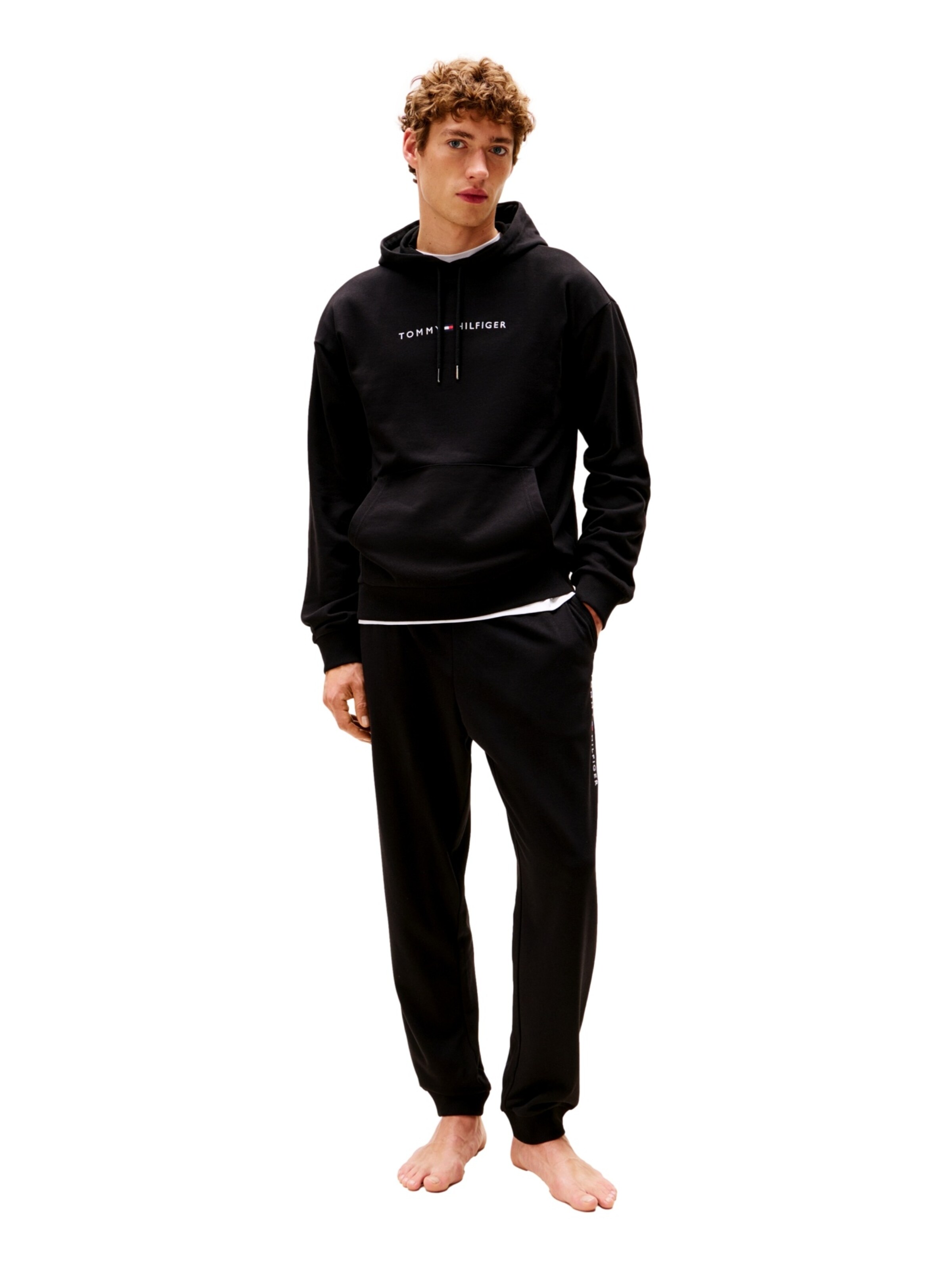 TOMMY HILFIGER Trui in Zwart