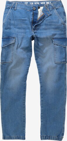 Jeans cargo JP1880 en bleu : devant