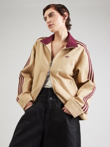 ADIDAS ORIGINALS - Chaqueta de entretiempo en beige: frente